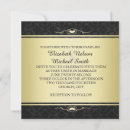 Search for black gold damask wedding invitations Party