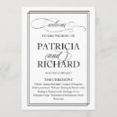 Search for fancy wedding programs Calligraphy