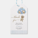 Search for baby shower thank you tags Blue