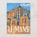 Search for man postcards Le mans