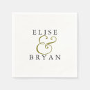 Search for wedding napkins Script