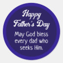 Search for christian fathers day stickers Blessed