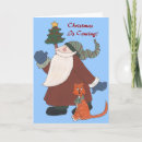 Search for tabby christmas cards Santa