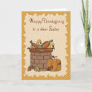 Search for sister thanksgiving cards Leaves