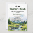 Search for watercolor woodland baby shower invitations Adventure