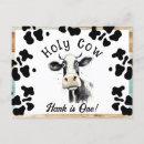 Search for farm animal birthday cards Holy cow