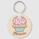 Search for cupcake key rings Illustration