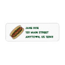 Search for hot dog return address labels Dogs