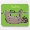 Search for sloth mousepads Cute