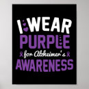 Search for support the cause posters Alzheimers awareness month