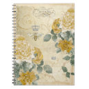 Search for vintage bee notebooks Floral