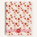 Search for strawberry fruit notebooks Pattern