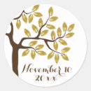 Search for golden tree stickers Leaves