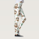 Search for green leaf pattern leggings Brown