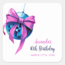 Search for disco birthday stickers Girls