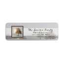 Search for winter trees return address labels Snow