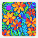 Search for bright flower stickers Floral