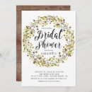 Search for olive branch bridal shower invitations Country
