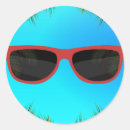 Search for red sunglasses stickers Birthday