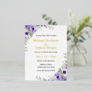 Search for gold foil floral wedding invitations Watercolor