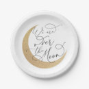 Search for moon baby shower plates Neutral