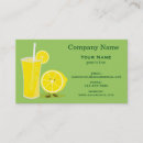 Search for lemonade business cards Food