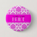 Search for damask bridal badges Bride