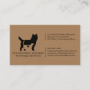 Search for rescue business cards Pet care