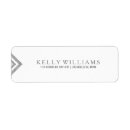 Search for silver and white return address labels Glitter