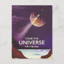 Search for vintage science postcards Alien