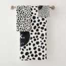 Search for dogs bath towels Dalmatian dog