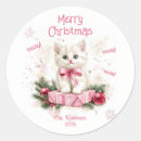 Search for christmas kitten stickers Adorable