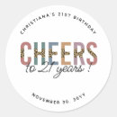 Search for age 21 stickers Twenty one