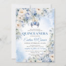 Search for blue crown invitations Watercolor