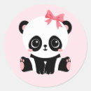 Search for pink panda bear stickers Adorable