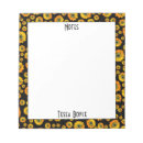 Search for sunflower notepads Trendy