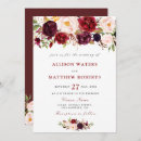 Search for rustic burgundy wedding invitations Elegant
