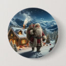 Search for santa claus badges Winter