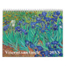 Search for famous painting calendars Van gogh