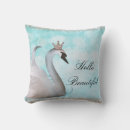 Search for swan nursery cushions Elegant