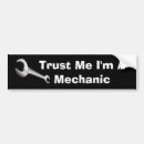Search for mechanic bumper stickers Car