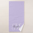 Search for lavender bath towels Monogrammed