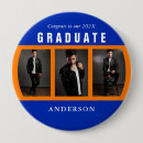 Search for blue orange badges Graduation