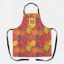 Search for vintage initial aprons Girly
