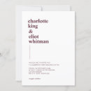 Search for aubergine wedding invitations Modern