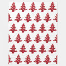 Search for christmas tree blankets Red