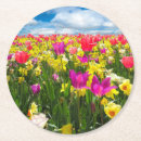 Search for bright colour coasters Flowers