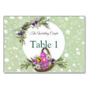 Search for pink yellow table cards White
