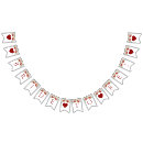 Search for elegant bunting flags Bride to be