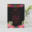 Search for girl fiesta birthday invitations Cactus